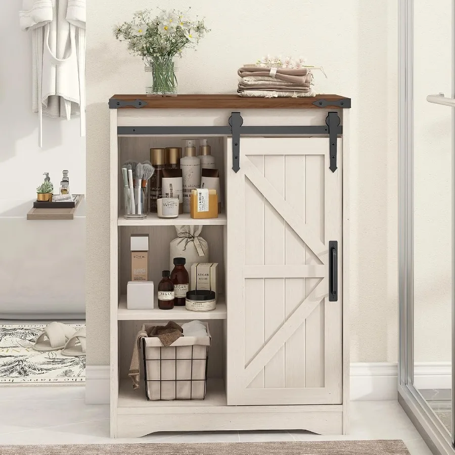 Farmhouse bathroom storage cab - Storage recension och pris