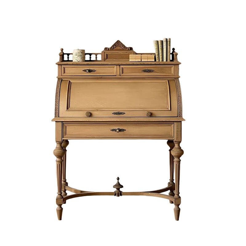 French Retro Solid Wood Clamsh - Tables recension och pris