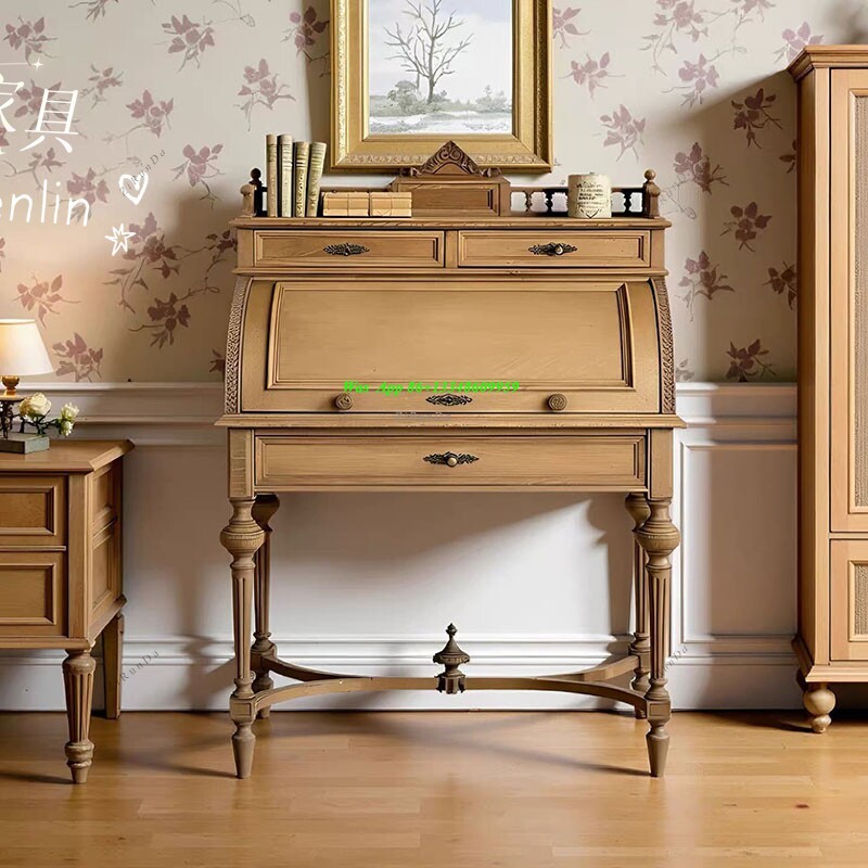 French Retro Solid Wood Clamsh - Tables recension och pris
