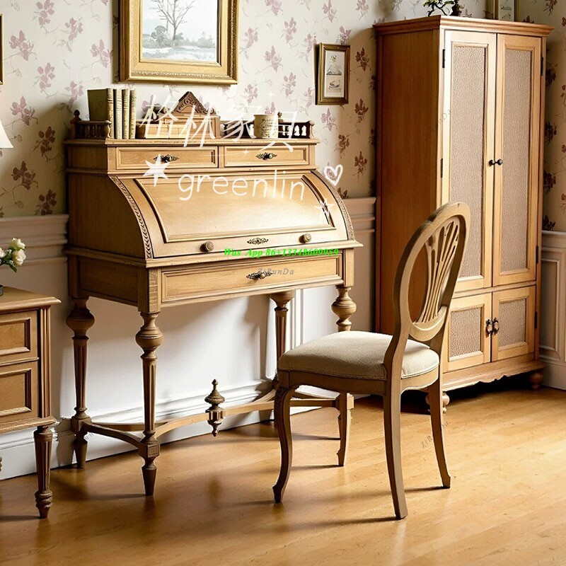 French Retro Solid Wood Clamsh - Tables recension och pris