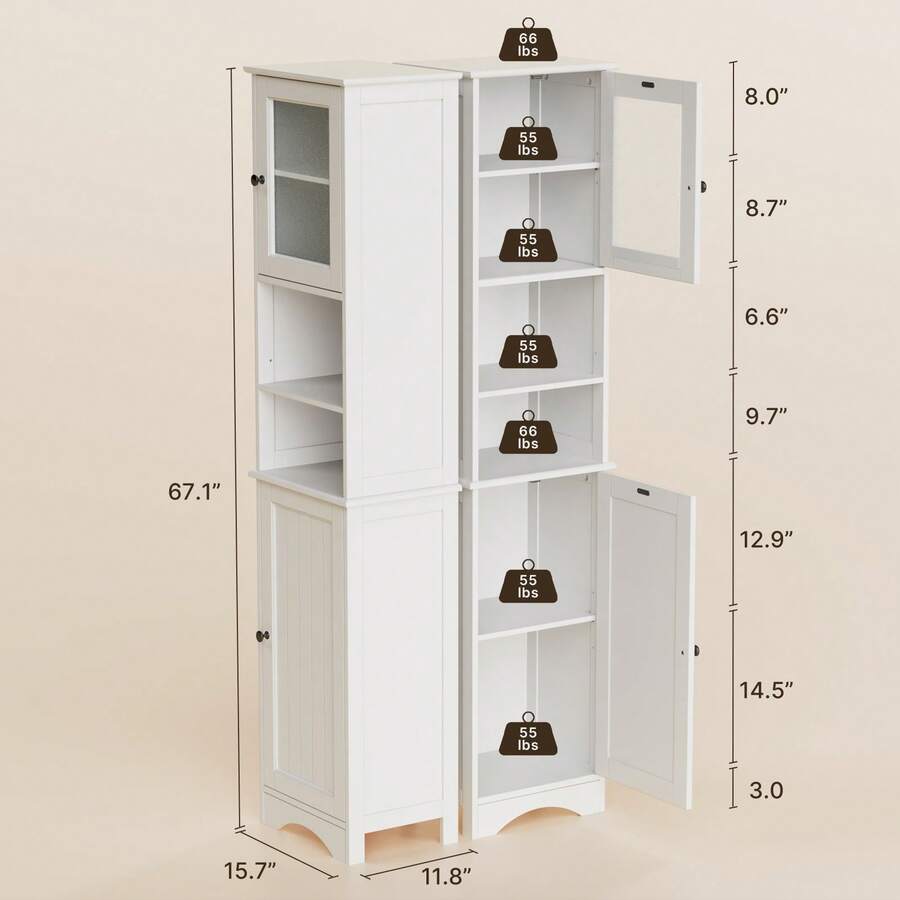 Bathroom Cabinet With Two-Way  - Storage recension och pris