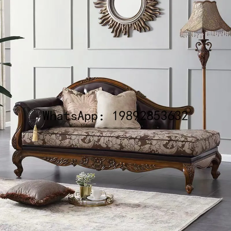 H5.15  all-solid wood sofa lea - Sofas recension och pris
